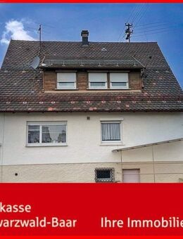 Charmantes Einfamilienhaus mit großem Grundstück und Ausbaupotenzial am Ortsrand - Villingen-Schwenningen