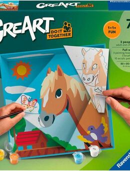 Ravensburger Malen nach Zahlen CreArt, Do it together, Pferde, Made in Europe