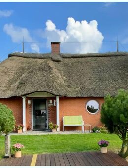 Schöner Wohnen unter Reet mit tollem Westgarten am Deich - Perfekt fürs Wochenende oder Dauerwohnen! - Nordstrand