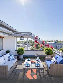 Dachterrassen + Dachgarten - Highlight auf 3 Ebenen - München