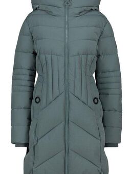 Alife & Kickin Winterjacke Damen PriscillaAK A Gefütterter kurzer Mantel mit figurbetonter Passform und 2-Wege-Zip