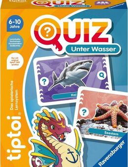 Ravensburger Spiel tiptoi® Quiz Unter Wasser, Made in Europe