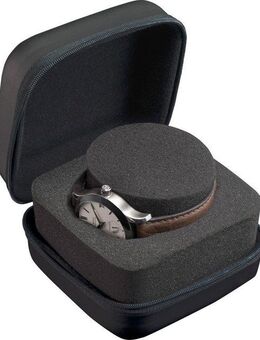 Boxy Uhrenetui 324185, Uhrenaufbewahrung, Reiseetui für Uhren, Ø Uhr max. 55 mm