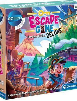 Clementoni® Spiel Galileo, Escape Game Deluxe, Familienspiel, Made in Europe
