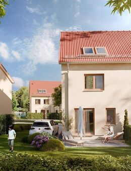 Doppelhaus mit Dachgeschoss zum Selbstausbau am Störmthaler See - Großpösna