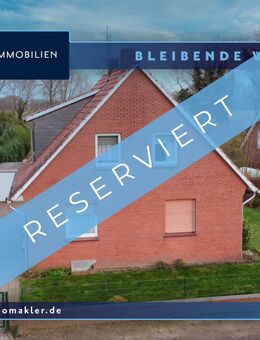 -RESERVIERT- Gepflegtes Einfamilienhaus auf großem Grundstück in ländlicher Wohnlage! - Badbergen