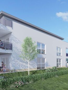 Neubau-Projekt! Moderne 3 ZKB EG-Wohnung mit Terrasse + Gartenanteil in Eschhofen - Limburg (Lahn)