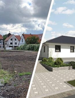 Der Bungalow mit der charmanten Form - ausgefallen und praktisch in Dienstedt - Ilmtal