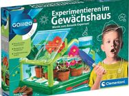 Clementoni® Experimentierkasten Galileo, Experimentieren im Gewächshaus, Made in Europe