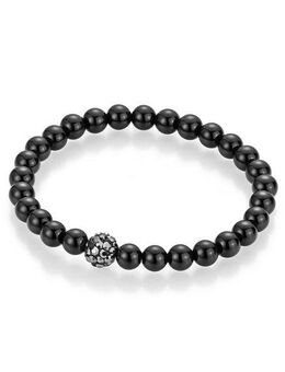 Firetti Armband Schmuck Geschenk Armschmuck Armkette Edelstein Farbstein Achat, mit Achat und Kristallsteinen