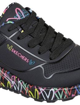 Skechers UNO LITE-LOVELY LUV Sneaker, Schnürschuh mit bedruckter Sohle, Größenschablone zum Download