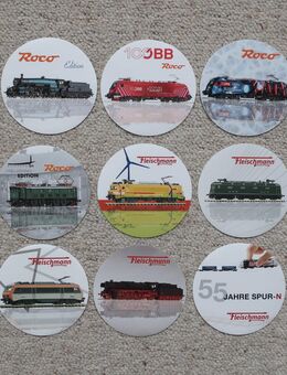 Aufkleber-Set 15 Roco Fleischmann Aufkleber Dampfloks, E-Loks - Niddatal