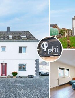 PHI AACHEN - Solides Zweifamilienhaus mit Garten und Stellplätzen in beliebter Lage von Hürtgenwald! - Hürtgenwald