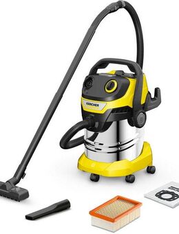 KÄRCHER Nass-Trocken-Sauger WD 5 S V-25/5/22, 1100 W, 25 Liter, Edelstahlbehälter