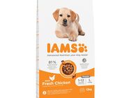 2 kg gratis! 12 kg IAMS Advanced Nutrition - Puppy Large mit Huhn