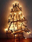 Lichterkettenbaum aus Weidenästen in 57629