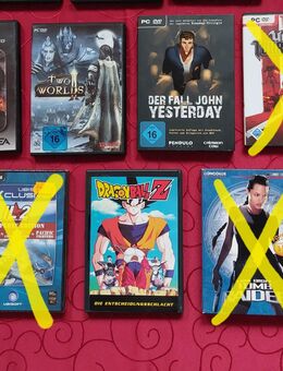 4 PC Spiele, CD + DVD, 3 Bilder - Immenhausen