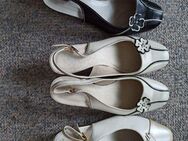3 Paar ungetragene Damen Schuhe aus Leder Größe 40 - Hannover Herrenhausen-Stöcken
