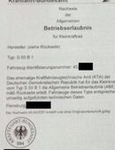 Simson Rahmen s50b mit kba Papiere Versand möglich in 06242