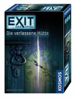Kosmos Spiel EXIT, Das Spiel, Die verlassene Hütte, Rätselspiel, Made in Germany