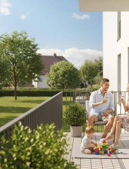 Moderne 2 Zimmer 2OG Wohnung in ruhiger Lage - ab 0,43% p.a durch KNN + QNG - Niedrige Energiekosten - Paderborn