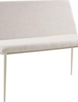 OTTO home Bank Cassy, pflegeleichter Strukturstoff, Kufen Metallgestell, Breite 122 cm