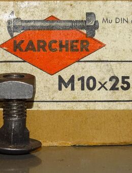 Flachrundschrauben mit Vierkantansatz, mit Mutter DIN 603 M10x25 - Spraitbach