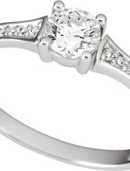 Firetti Fingerring Schmuck Geschenk Gold 333 Damenring Goldring Verlobung Fantasie, mit Zirkonia (synth)