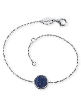 Engelsrufer Silberarmband POWERFUL STONE LAPISLAZULI, ERB-LILGEM-LP, mit Zirkonia (synth)