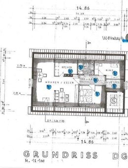 Renovierte 3 Zimmerwohnung in Markzeuln OT mit großen Ess-Wohnbereich zu vermieten - Marktzeuln