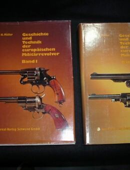 Geschichte und Technik der europäischen Militärrevolver Band I und II - Wesel