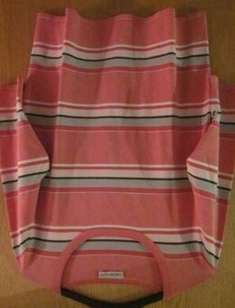 Gr. 44: Pullover, rosa/pink/weiß gestreift "apriori" + Gr. 44: Top, pink, "apriori" - München