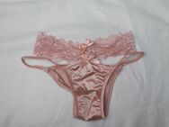Rosa Slip Höschen Unterhoge Unterwäsche Dessou Dessous Spitze Gr. S - Dormagen