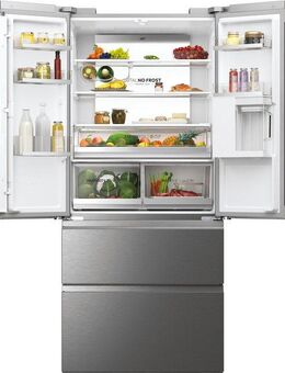 Haier French Door HFW7819EWMP, 192,5 cm hoch, 83 cm breit, 193 cm hoch, 83 cm breit, Nutzinhalt: 537 Liter, Cold Drink Tank