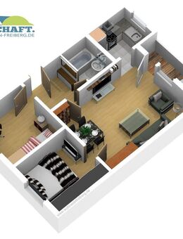 *3-Raum-Wohn-Glück* mit Badewanne und Balkon - Freiberg