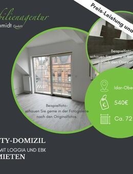 ***Schicke City-Wohnung, mit toller Loggia, EBK u. v. m!*** - Idar-Oberstein