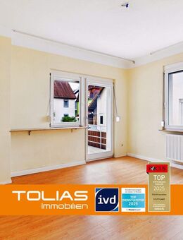 Perfekt für Singles oder Paare - 3 Zimmer mit Balkon in Obertürkheim - Stuttgart