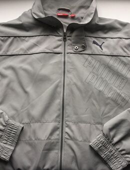 Puma Original Jacke Windbreaker Leicht Grau Größe M - Fulda