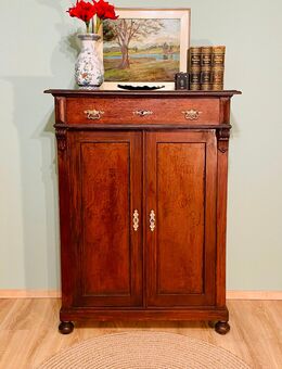 Vertiko, Kommode, antik, 1890er, Gründerzeit, schöne Beschläge, Stauraum - Gundelsheim Zentrum