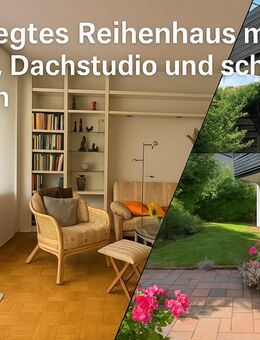 Gepflegtes Reihenhaus mit Keller, Dachstudio und schönem Garten - Amberg