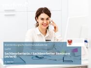 Sachbearbeiterin / Sachbearbeiter Seminare (m/w/d) - Berlin