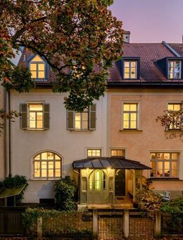Rarität in idyllischer Toplage: Charmantes Gerner Stadthaus von ca. 1900 mit Westgarten - München