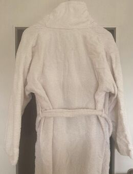 Bademantel XL mit Kaputze, weiß, neu Topqualität günstig - Würzburg