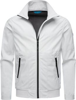 Ragwear Outdoorjacke Collwie wasserdichte Herren Übergangsjacke mit hohem Kragen