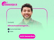 Klimaschutzmanager:in (w/m/d) - Aalen