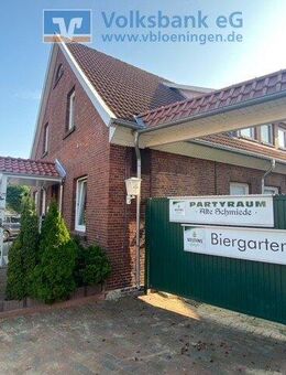 Wohnhaus mit Gaststätte, Imbiss und Saal in Badbergen zu verkaufen - Badbergen