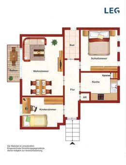 Demnächst frei! 3-Zimmer-Wohnung in Alsdorf - Alsdorf (Nordrhein-Westfalen)