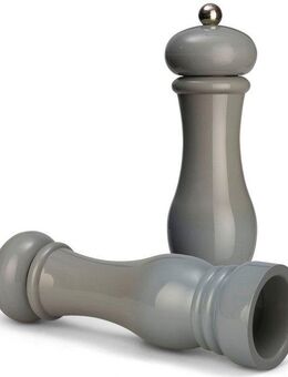 ECHTWERK Salz-/Pfeffermühle manuell, (2 Stück), hochwertiges ABS-Kunststoff, Keramikmahlwerk, Ideal für Gewürze, 21 cm