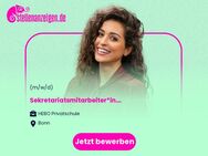 Sekretariatsmitarbeiter*in (m/w/d) - Bonn