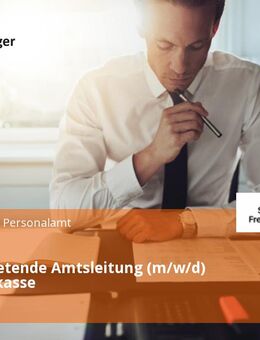 Stellvertretende Amtsleitung (m/w/d) der Stadtkasse - Freising